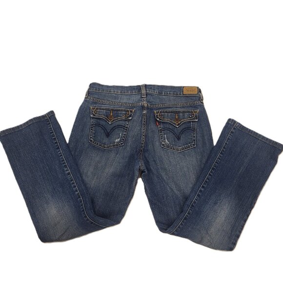 Levi's 501 Boot Cut Jeans Size 8 Levis - Picture 1 of 12